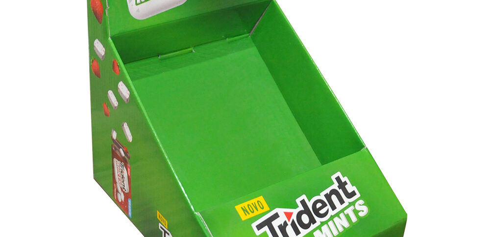 DISPLAY BALCÃO TRIDENT MINTS